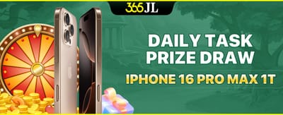 Daily Spin & Win iPhone 16 promotion